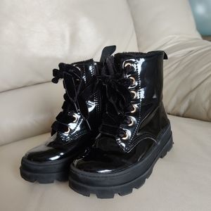H&M Kids Black Combat Boots